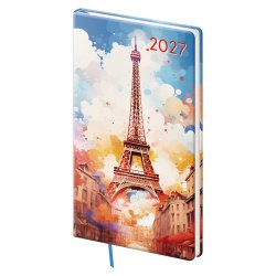 Kapesní diář A6 Vario Lyra Paris