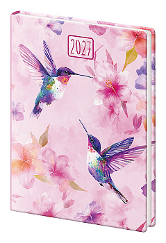 Kapesní diář A7 Vario Lyra Colibri