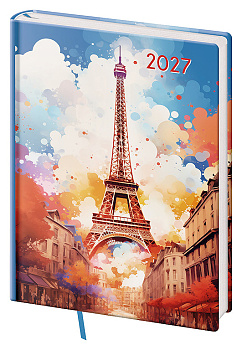Denní diář B6 Vario Lyra Paris
