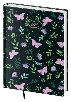 Diář denní B6 Vario Lyra Butterfly