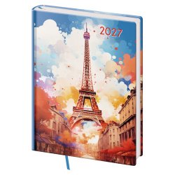 Týdenní diář B6 Vario Lyra Paris
