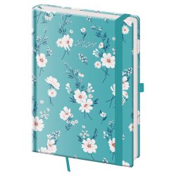 Denní diář A5 Vario Bloom s gumičkou