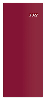 Měsíční diář Torino bordó