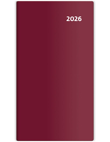 Čtrnáctidenní diář Torino bordó