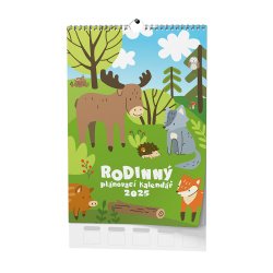 Kalendář Nástěnný kalendář - Rodinný plánovací kalendář - A3