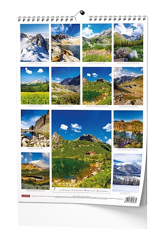 Nástěnný kalendář - Tatry - A3