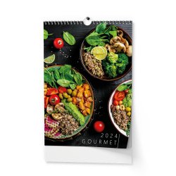 Kalendář Nástěnný kalendář - Gourmet  - A3