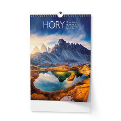 Kalendář Nástěnný kalendář - Hory - A3