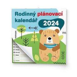 Kalendář Nástěnný kalendář - Rodinný plánovací kalendář