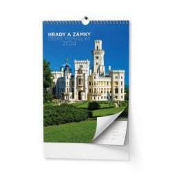 Kalendář Nástěnný kalendář - Hrady a zámky České republiky