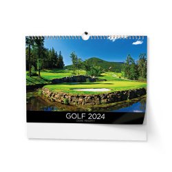 Kalendář Nástěnný kalendář - Golf - české resorty