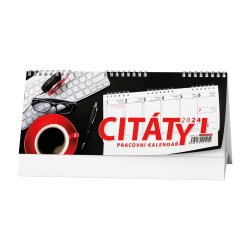 Kalendář Stolní kalendář - Pracovní kalendář CITÁTY I