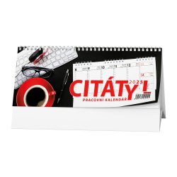 Kalendář Stolní kalendář - Pracovní kalendář CITÁTY I