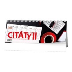 Stolní kalendář - Pracovní kalendář CITÁTY II