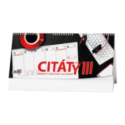 Kalendář Stolní kalendář - Pracovní kalendář CITÁTY III