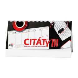 Kalendář Stolní kalendář - Pracovní kalendář CITÁTY III