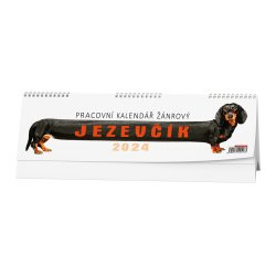 Kalendář Stolní kalendář - Pracovní kalendář žánrový - Jezevčík