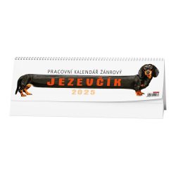 Kalendář Stolní kalendář - Pracovní kalendář žánrový - Jezevčík