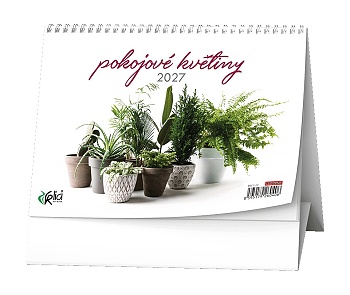 Stolní kalendář - Pokojové květiny