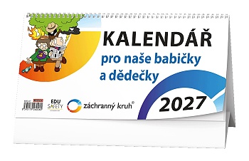 Stolní kalendář - Kalendář pro naše babičky a dědečky