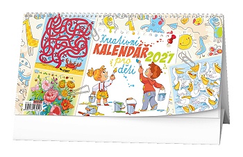 Stolní kalendář - Kreativní kalendář pro děti