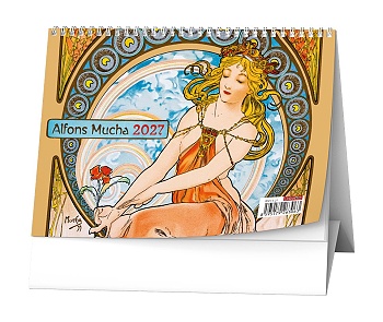 Stolní kalendář - Alfons Mucha 2027