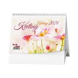 Kalendář Stolní kalendář - Květiny