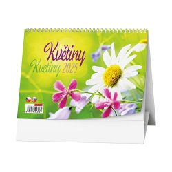 Kalendář Stolní kalendář - Květiny