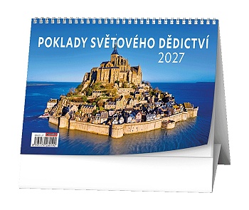 Stolní kalendář - Poklady světového dědictví