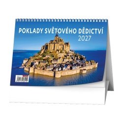 Stolní kalendář - Poklady světového dědictví