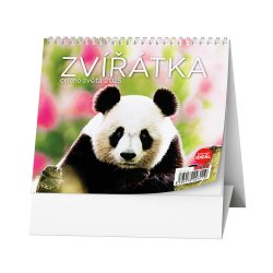 Kalendář Stolní kalendář - IDEÁL - Zvířátka celého světa