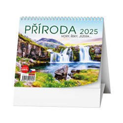 Kalendář Stolní kalendář - IDEÁL - Příroda, hory, řeky, jezera…