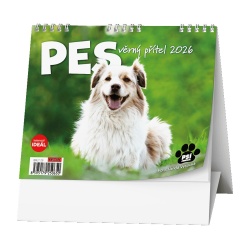 Kalendář Stolní kalendář - IDEÁL - Pes - věrný přítel /s psími jmény/