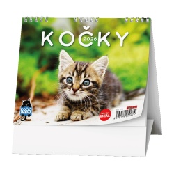 Kalendář Stolní kalendář - IDEÁL - Kočky /s kočičími jmény/