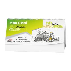 Kalendář Stolní kalendář - Pracovní daňový kalendář - Svět podle Marka Simona