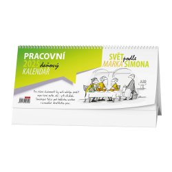 Kalendář Stolní kalendář - Pracovní daňový kalendář - Svět podle Marka Simona