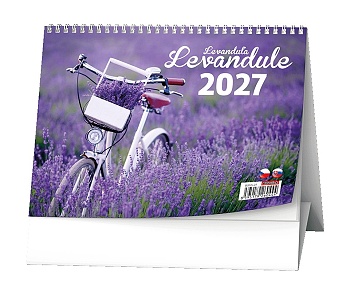 Stolní kalendář - Levandule