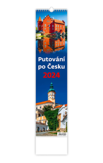 Kalendář Putování po Česku - vázanka