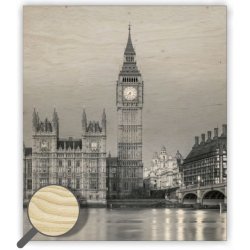 Kalendář Dřevěný obraz Big Ben