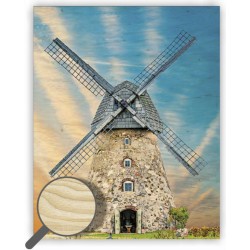 Dřevěný obraz  Windmill