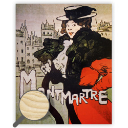 Kalendář Dřevěný obraz Montmartre