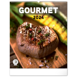 Kalendář Nástěnný kalendář Gourmet 2024, 48 × 56 cm