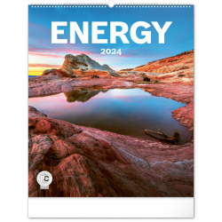 Kalendář Nástěnný kalendář Energie 2024, 48 × 56 cm