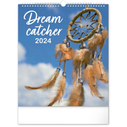 Kalendář Nástěnný kalendář Lapač snů 2024, 30 × 34 cm