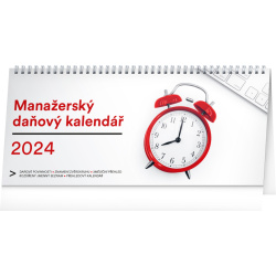 Kalendář Stolní kalendář Manažerský daňový 2024, 33 × 14,5 cm