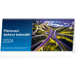 Kalendář Stolní kalendář Plánovací daňový 2024, 33 × 14,5 cm