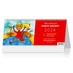 Kalendář Kalendář Děti malují pro Konto Bariéry
