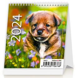 Kalendář Kalendář Mini Puppies